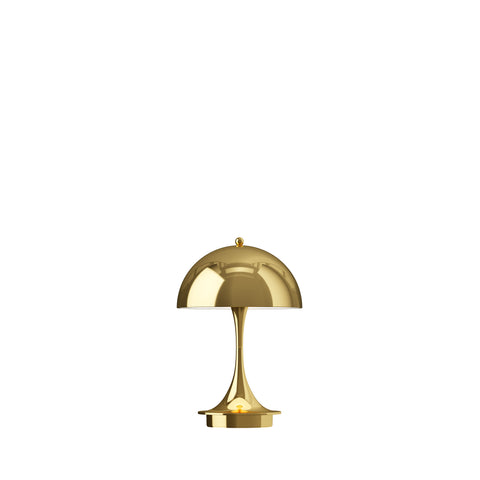 Louis Poulsen Panthella v3 portable by Verner Panton metal brass