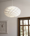 patera oval ceiling lamp by louis poulsen