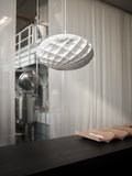 patera oval ceiling light pendant by louis poulsen