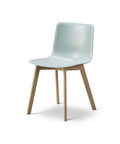 Pato Chair by Fredericia in Ocean with Oak Lacquered Base