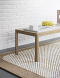 muuto workshop coffee table in oak lifestyle image