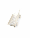 Pedestal PS5 Slim Mount in Pearl, steel PS5 Slim bracket, on a plain white background