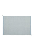 recycled polyester ply rug by Muuto in light blue