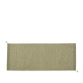 recycled polyester ply rug by Muuto in moss green