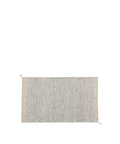 recycled polyester ply rug by Muuto in black and white