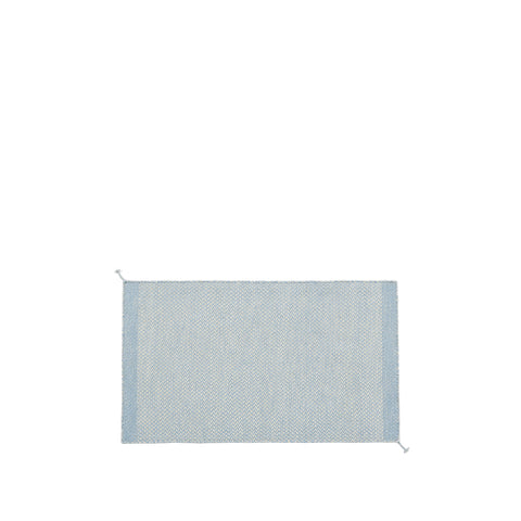 recycled polyester ply rug by Muuto in light blue