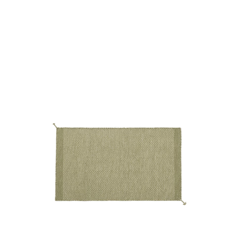 recycled polyester ply rug by Muuto in moss green