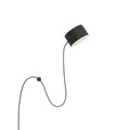 muuto tip wall lamp in black available for shipping across canada