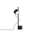 muuto black post table lamp available at habitus, canada wide shipping