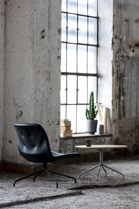 Scandinavian Lounge Chair and Coffee Table