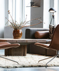 Danish Modern Interior with Lounge Chairs