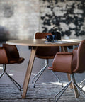 Primum Table, Oak Veneer by Bent Hansen