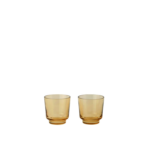 raise glasses by muuto in burnt orange