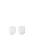 raise glasses by muuto in clear