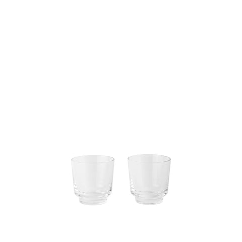 raise glasses by muuto in clear