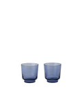 raise glasses by muuto in dark blue