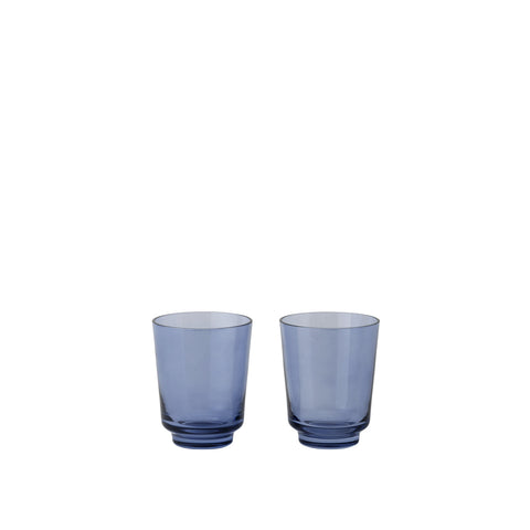 raise glasses by muuto in dark blue