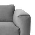 rest 3 seater sofa detail image by muuto