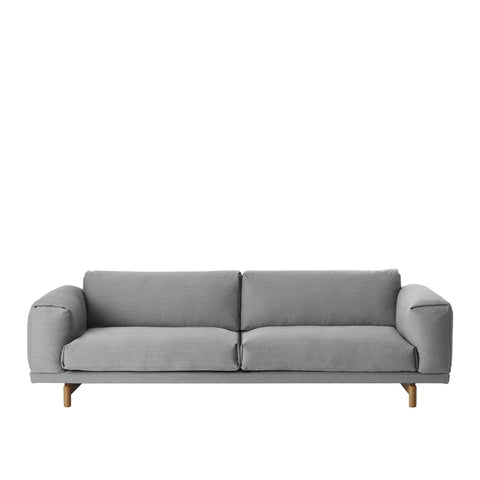 Muuto Rest 3 seater sofa with Steelcut Trio 133 upholstery