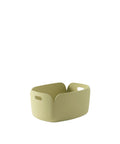 muuto restore basket in beige green