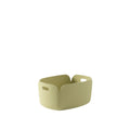 muuto restore basket in beige green