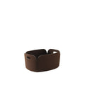 muuto restore basket in dark brown