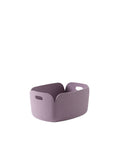 muuto restore basket in dusty lilac