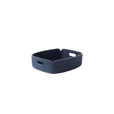 muuto restore tray in midnight blue