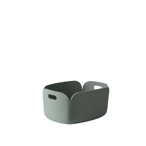 muuto restore basket in dusty green