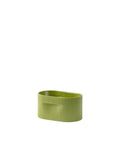 ridge planter by muuto in moss green