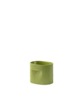 ridge planter by muuto in moss green