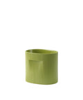 ridge planter by muuto in moss green