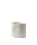 ridge planter by muuto in off white