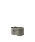 ridge planter by muuto in taupe