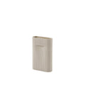 muuto Ridge Vase in beige