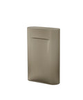 muuto Ridge Vase in frosted taupe