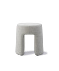 sequoia pouffe in hallingdal fabric by fredericia furniture