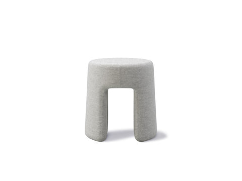 sequoia pouffe in hallingdal fabric by fredericia furniture