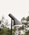 mid century modern garden lamp designed by louis poulsen