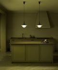 ph 3/3 pendant designed by poul henningsen for louis poulsen