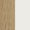 White oak and white swatch