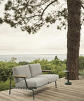 outdoor scandinavian settle sofa by muuto 