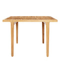 Rib Dining Table, Square by Sibast