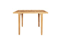 Rib Dining Table, Square by Sibast