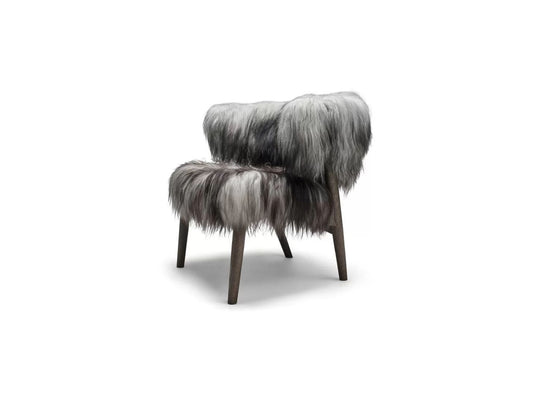 No 7 Lounge Chair, Sheepskin by Sibast