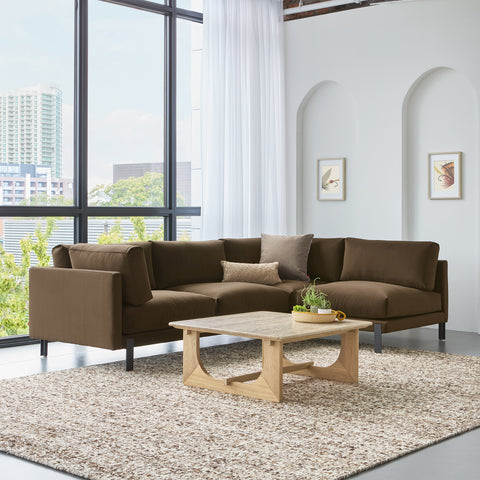 silverlake sectional sofa by gus modern