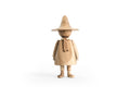 Snufkin Solid Oak Figurine 