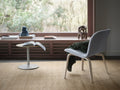 muuto visu lounge chair and soft side table