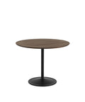 dark oiled oak soft table by muuto