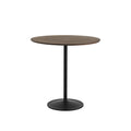 dark oiled oak soft table by muuto